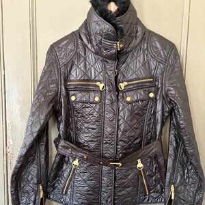 Barbour Icons International Polar Quilt Jacket Black LQU1124BK11 Size 10 US